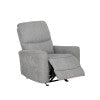 Cadeau Gray Power Recliner