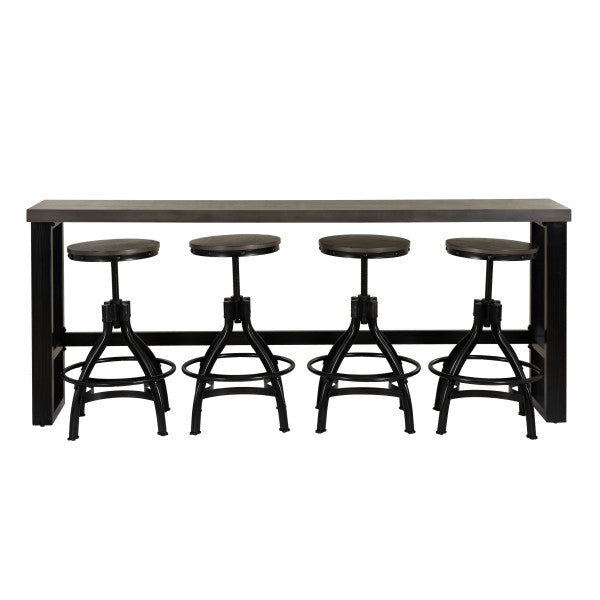 Haywood Sofa Bar 4 Stools 5 Piece Set
