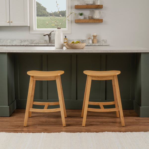 Cappy Backless Counter Stools (Set of 2)