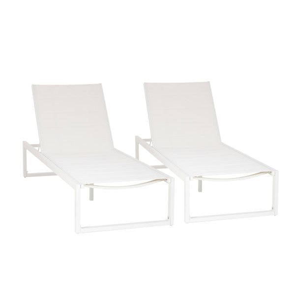 Alora Aluminum Chaise Lounge