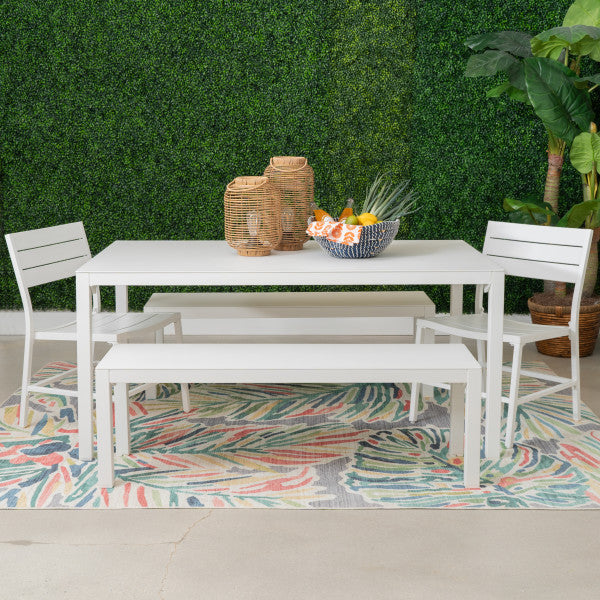Alora Aluminum 5PC Outdoor Dining Set