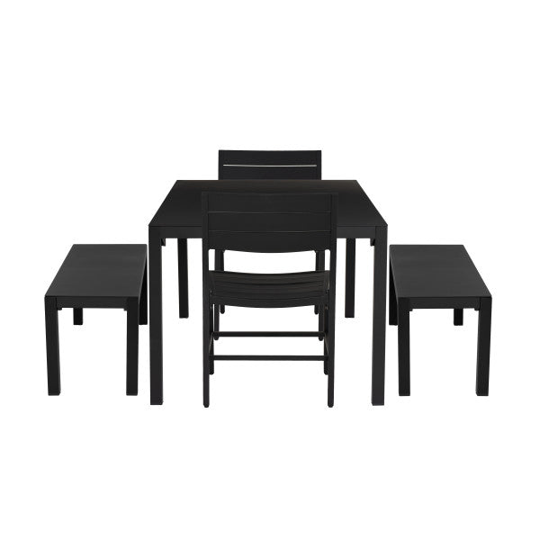 Alora Aluminum 5PC Outdoor Dining Set
