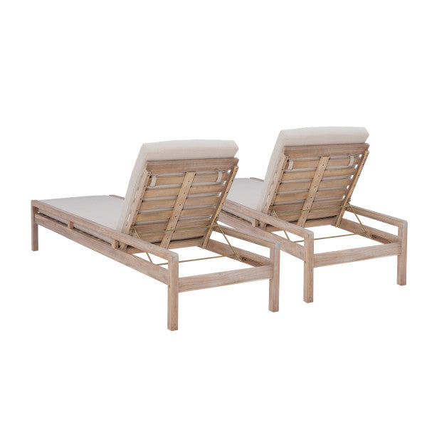 Svana Single or Double Chaise Lounger Set