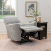 Cadeau Gray Power Recliner
