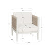 Calabash White Side Chair