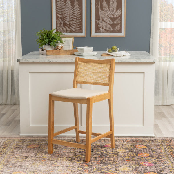 Beaux Cane Stools (Set of 2)