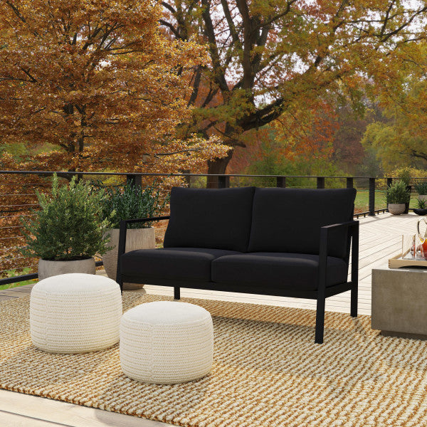 Alora Aluminum Outdoor Loveseat