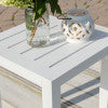 Calabash White Coffee or Side Table