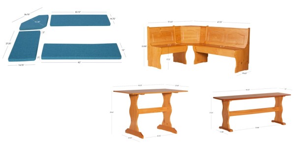 Chelsea Nook Set with Cushion