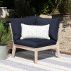 Svana Beige or Navy Corner Chair