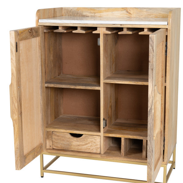 Raphael Cane Bar Cabinet