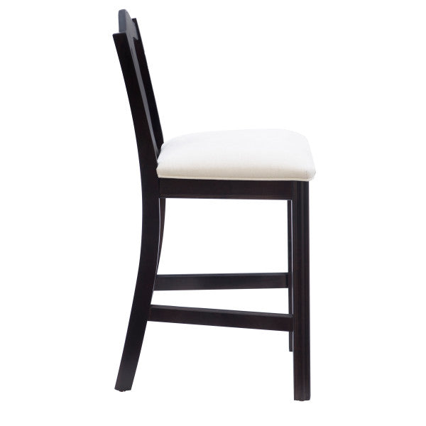 Jax Brown Upholstered Counter Stool (Set of 2)