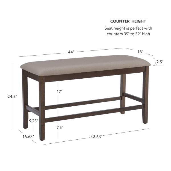 Seneca Backless Counter Bench