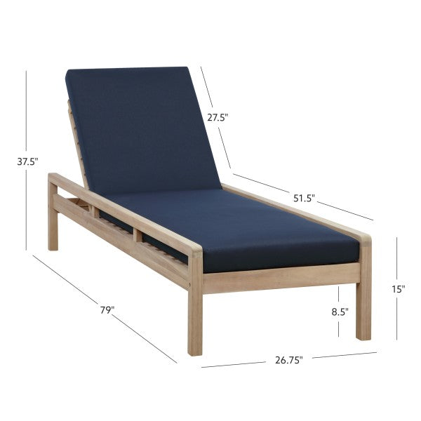 Svana Single or Double Chaise Lounger Set