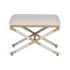 Campaign Gold Rope Stool