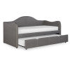Upholstered Gray Day Bed