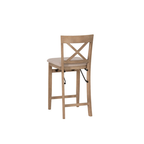 Triena X Back Folding Stool