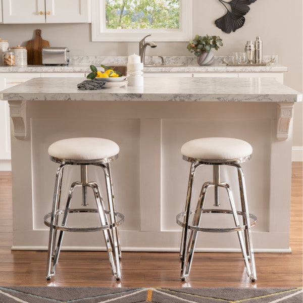 Toby Adjustable Backless Stool