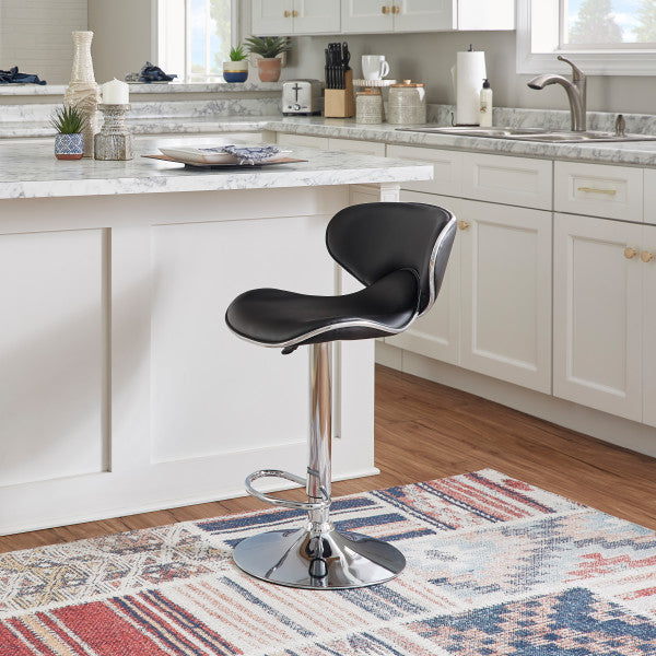 Beldon Faux Leather Bar Stool