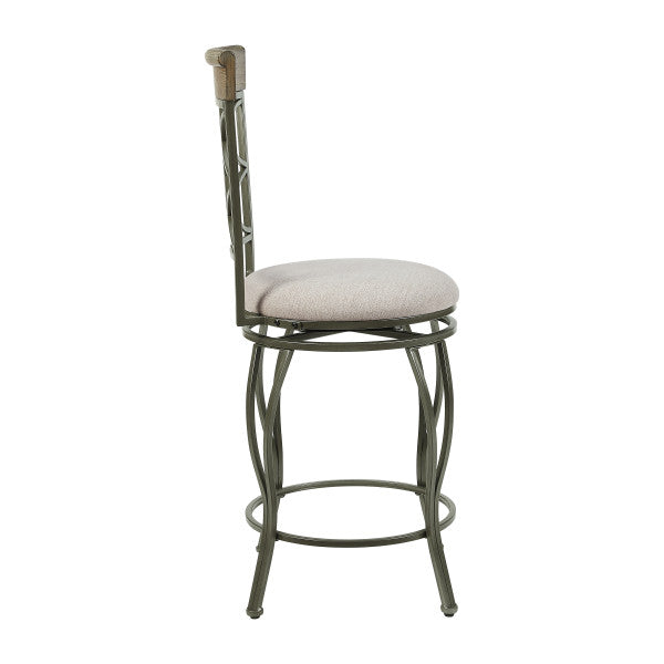 Curves Metal Counter Stool
