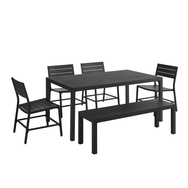 Alora Aluminum 6PC Outdoor Dining Set