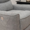 Cadeau Gray Power Recliner