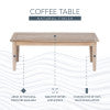 Svana Natural Coffee Table