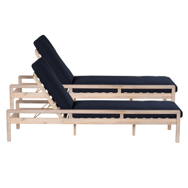 Svana Single or Double Chaise Lounger Set