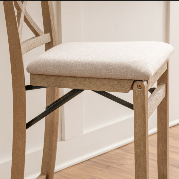 Triena X Back Folding Stool