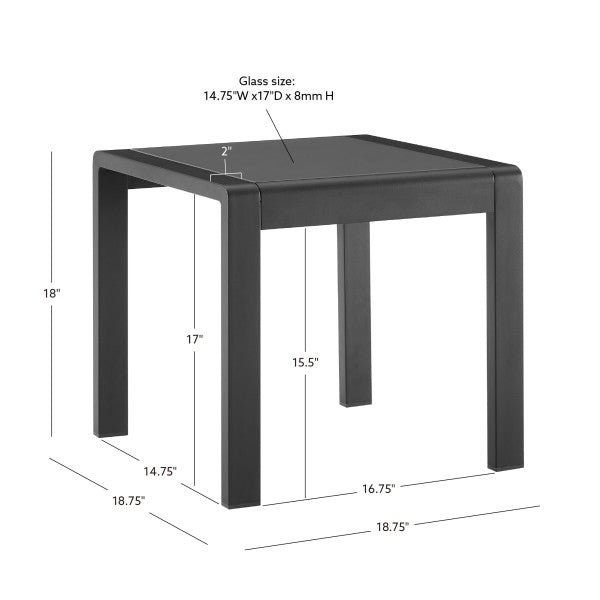 Key Largo Outdoor Side Table