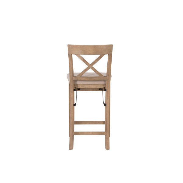 Triena X Back Folding Stool