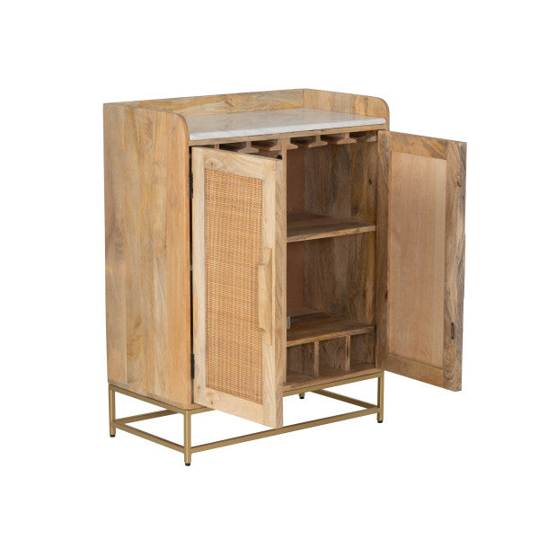 Raphael Cane Bar Cabinet
