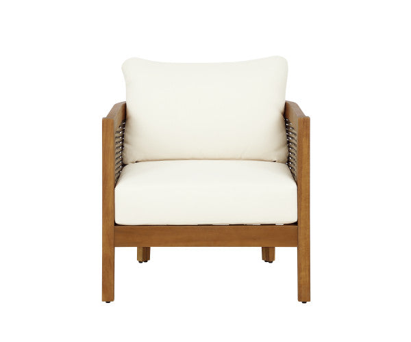 St. Lucia Brown Outdoor Club Chair