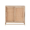 Raphael Cane Cabinet Two Sliding Doors