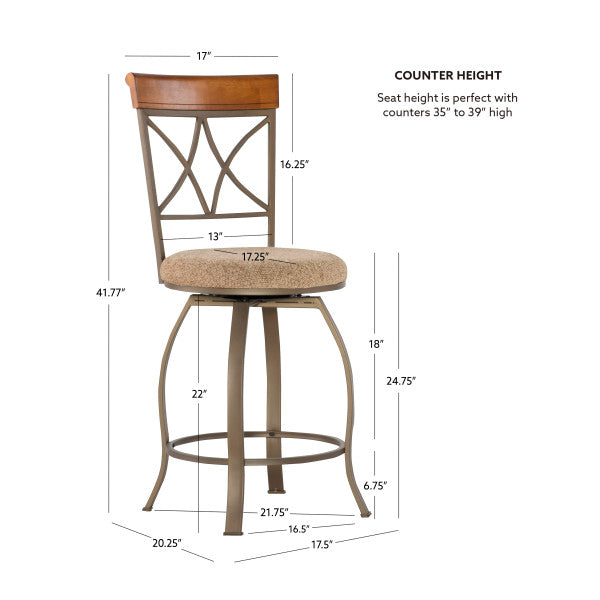 Hamilton Swivel Stool