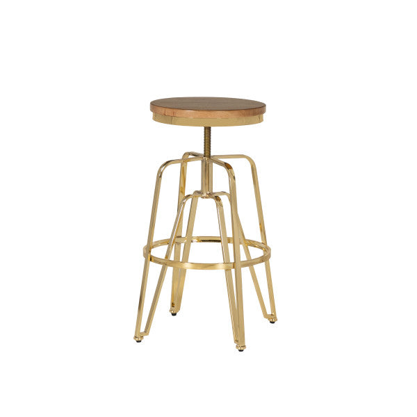 Toby Adjustable Backless Stool