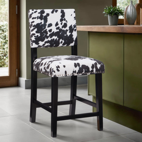 Corey Cow Print Stool