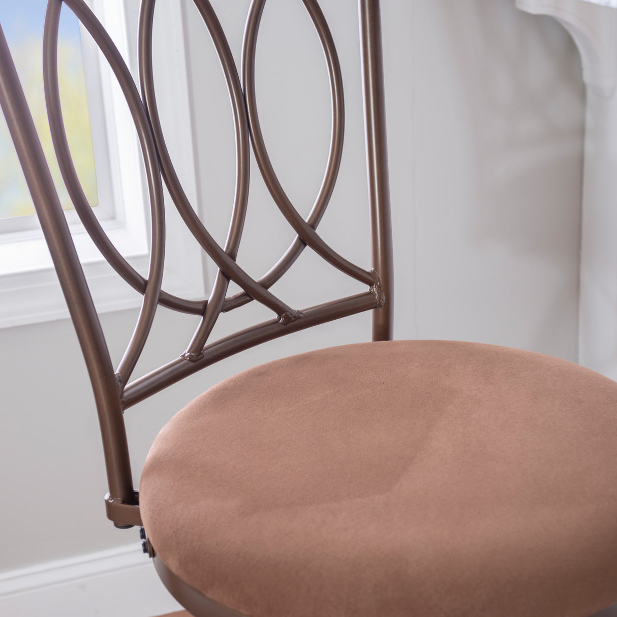 Brasco Big And Tall Bronze Stool