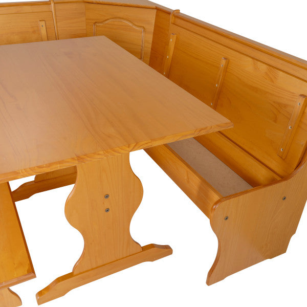 Chelsea Natural Corner Nook Set