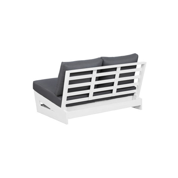Bluffton Black White or Grey Outdoor Bench