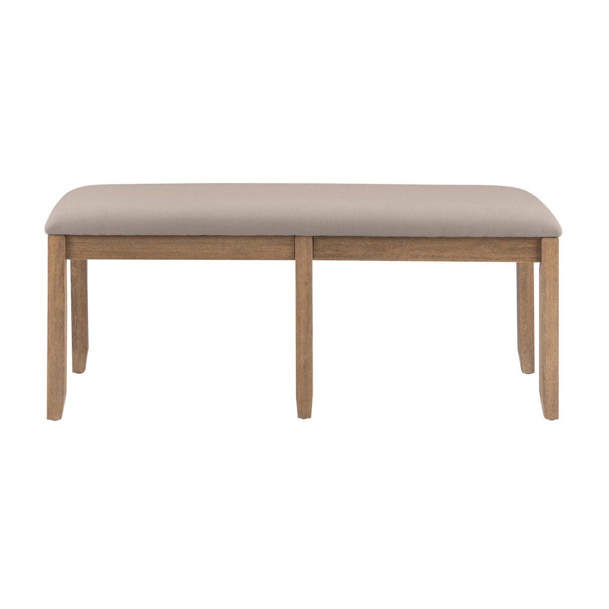 Jordan Dark Charcoal Backless Dining Bench