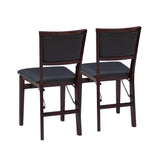 Keira Gray wash Padded Folding Chair