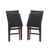 Keira Gray wash Padded Folding Chair