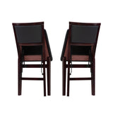 Keira Gray wash Padded Folding Chair
