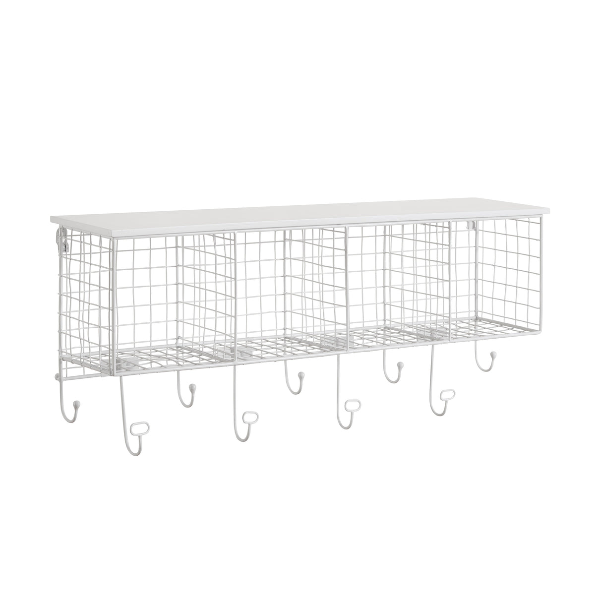 4 Cubby Wall Shelf