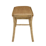 Hyde Brown Bentwood Bench