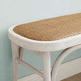 Hyde Brown Bentwood Bench