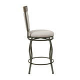 Essex Adjustable Pewter Stools (Set of 3)