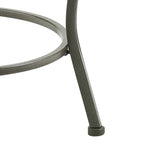Essex Adjustable Pewter Stools (Set of 3)