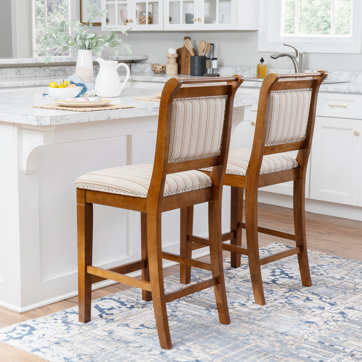 Emerson Upholstered Stool